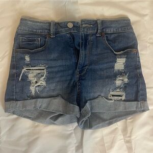 Wax Jean Shorts